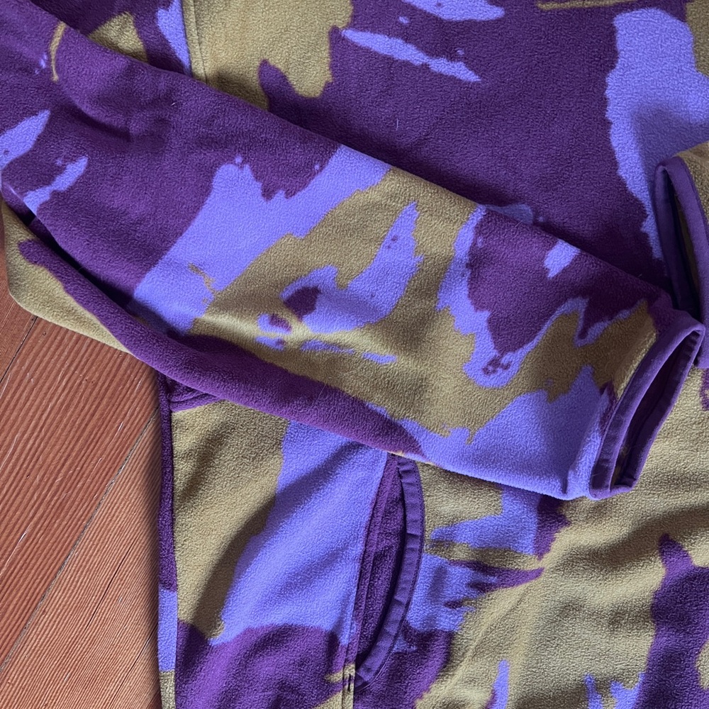 Mountain Hardwear Purple, Pink, Yellow Microchill Hoodie - Picture 3 of 3